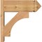 Ekena Millwork Westlake Smooth Arts and Crafts Outlooker, Western Red Cedar, 7 1/2"W x 20"D x 20"H OUT08X20X20WTL03SWR - alternate 4